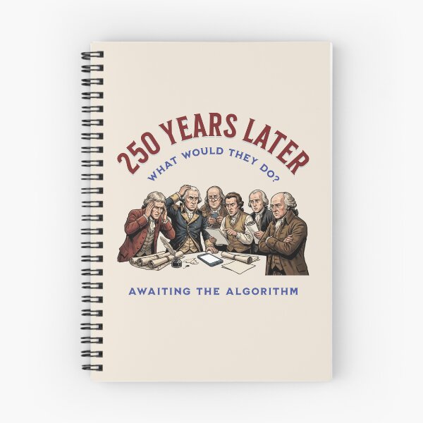 Item preview, Founding Fathers Modern Tech Algorithm USA 250 designed and sold by AntiqueImages.