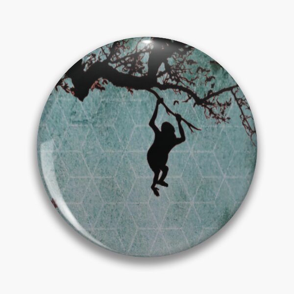 Item preview, Silhouette Swinging Monkey designed and sold by CyndiEpps.