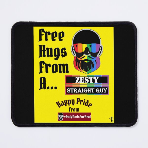Item preview, Free Hugs Zesty Straight Guy (Yellow) *More Colors Available in Collection designed and sold by OnlyDadsForReal.