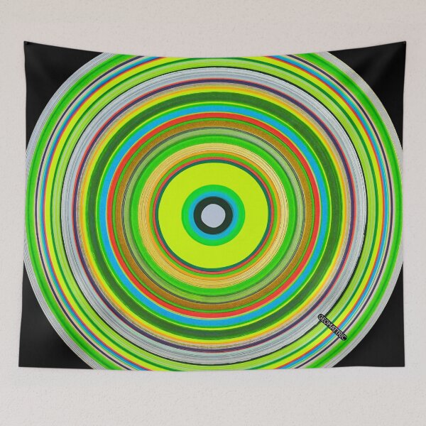 Item preview, Greens - Turntable Designs designed and sold by Geomattric.