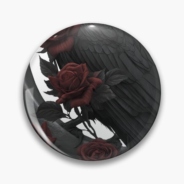 Item preview, Raven Crescent Moon designed and sold by IllumeInk.