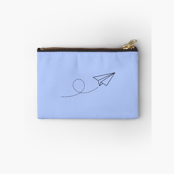 Item preview, Minimalist Paper Airplane Dashed Flight Path Art designed and sold by Opal Aura .