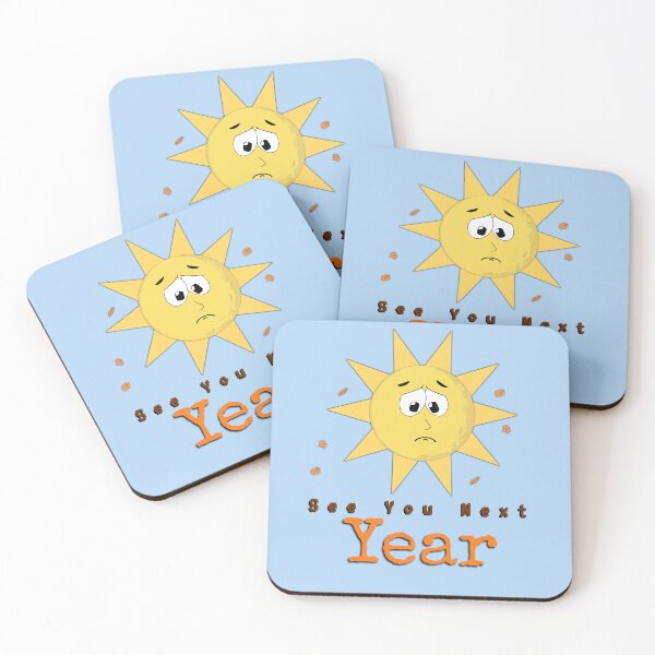 Item preview, Sad Sil Farewell - See You Next Year - Seasonal Design designed and sold by EsmArtUniverse.