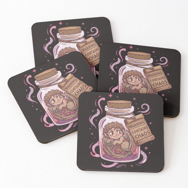 Item preview, Cute Baby Harpy in a Jar - Greek Mythology Chaos  designed and sold by MythoWorldddd.