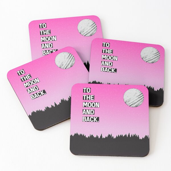 Item preview, To The Moon And Back Design designed and sold by Moosley Studio.