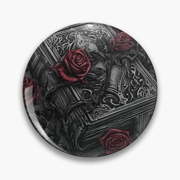 Item preview, Gothic Grimoire Medallion designed and sold by IllumeInk.