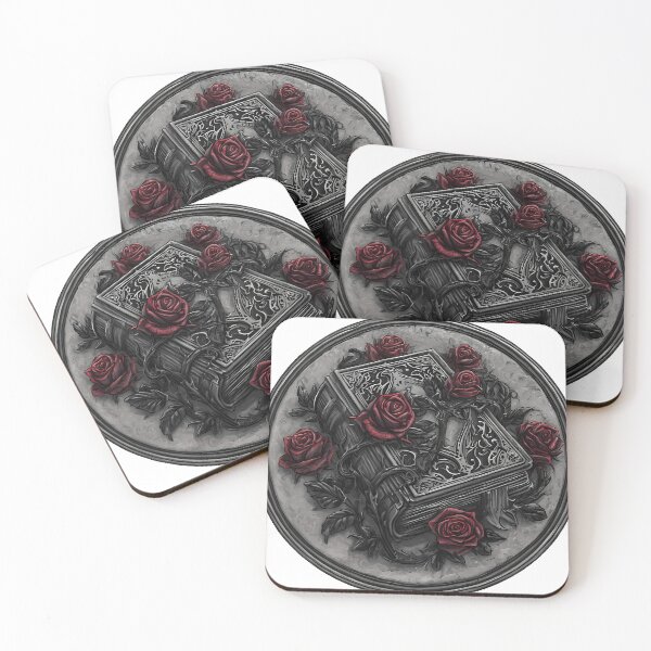 Item preview, Gothic Grimoire Medallion designed and sold by IllumeInk.