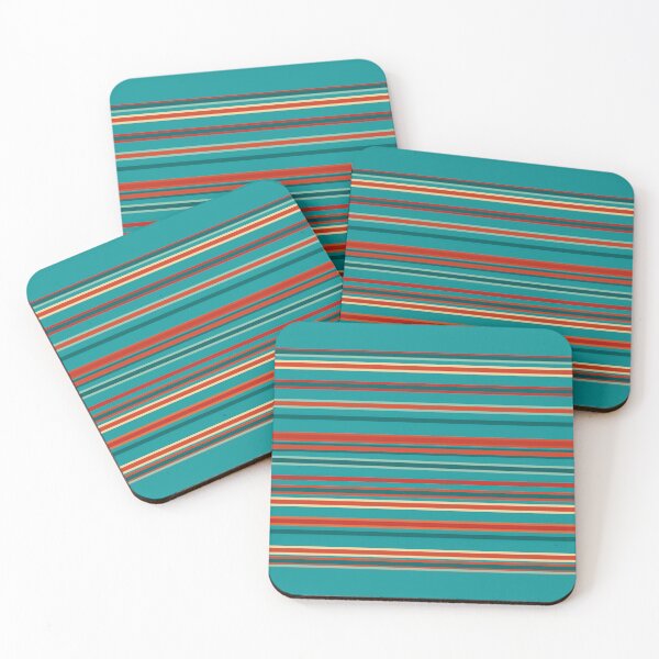 Item preview, Colourful stripes for summer vibes 96 designed and sold by StefanStudioArt.