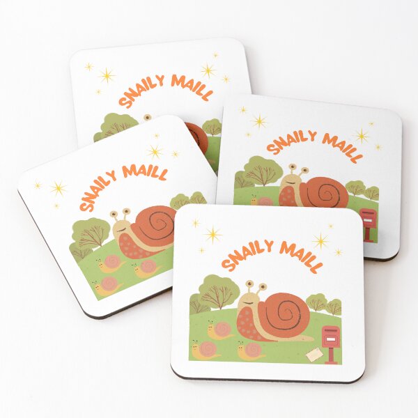 Item preview, Snail maill  a term usually used to describe  the slow traditional postal service designed and sold by nadiabaza83.
