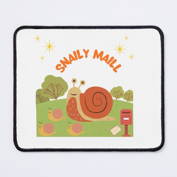 Item preview, Snail maill  a term usually used to describe  the slow traditional postal service designed and sold by nadiabaza83.