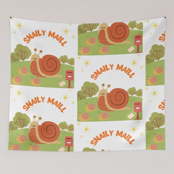 Item preview, Snail maill  a term usually used to describe  the slow traditional postal service designed and sold by nadiabaza83.