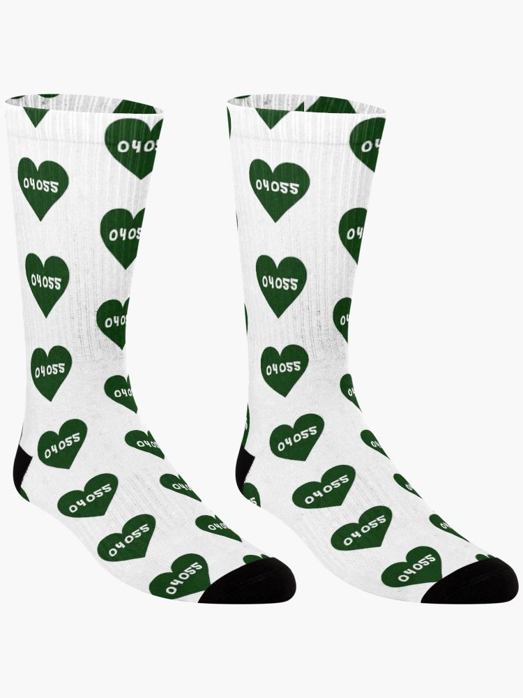 Thumbnail 3 of 5, Socks, 04055 - zipcode heart designed and sold by TaskMe.