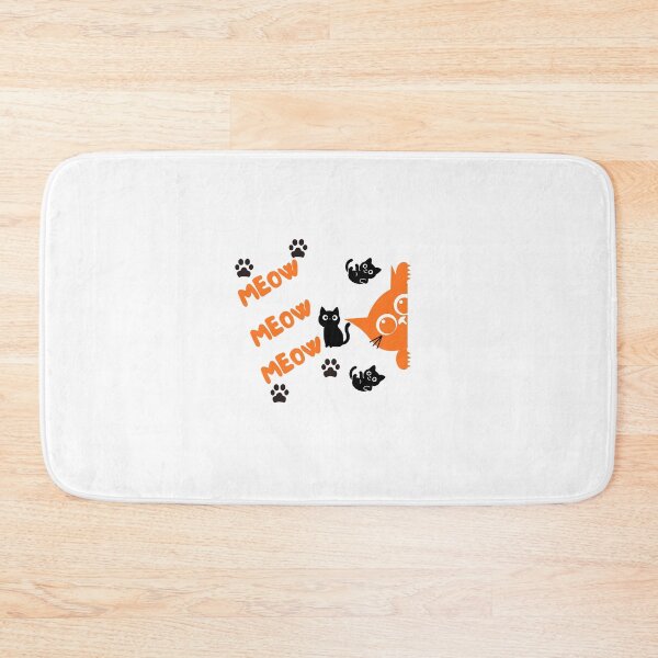 Item preview, MEOW MEOW MEOW cat,cute kitten lover gift  designed and sold by nadiabaza83.