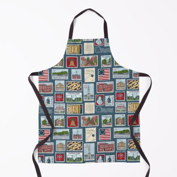 Item preview, 250 Years of Philadelphia Stamps Illustration designed and sold by Elizabeth Weglein.