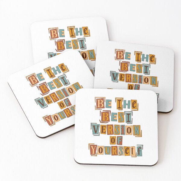 Item preview, Be The Best Version Of Yourself Motivational Self Improvement Quote designed and sold by JonesFlora2025.