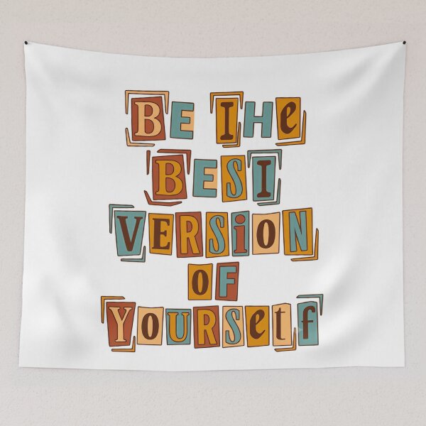 Item preview, Be The Best Version Of Yourself Motivational Self Improvement Quote designed and sold by JonesFlora2025.