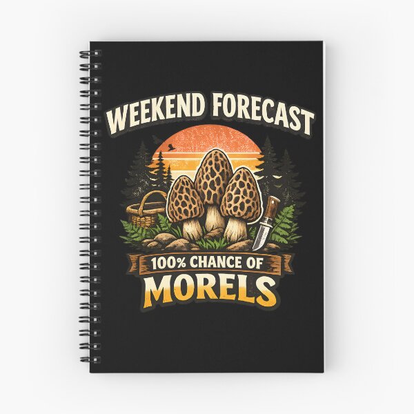 Item preview, Morel mushroom picker weekend vintage design designed and sold by meshhead.