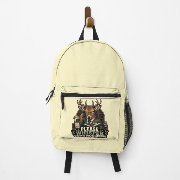 Item preview, Funny Librarian Gift Grumpy Deer Library Humor Sarcastic designed and sold by Gentlestate.