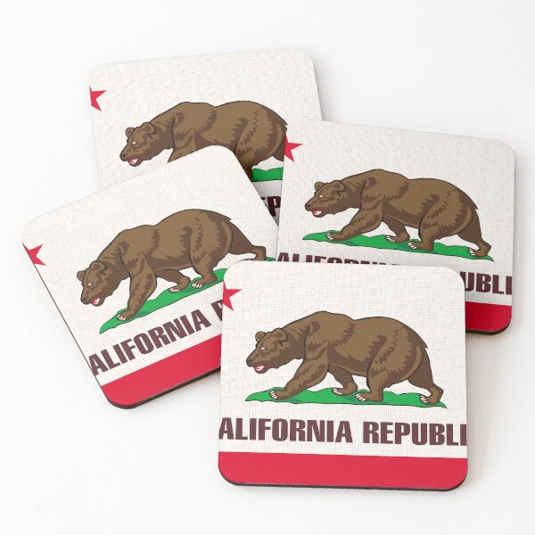 Item preview, Flag of American state California flag on fabric surface. California state flag on textured background. Colored flag of California on fabric surface. Symbol of American state designed and sold by Decoriolus.