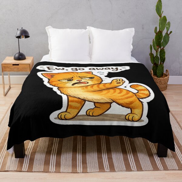 Item preview, The Moody Ginger Cats - Cute Chubby Neko designed and sold by LadyArtSpirit.