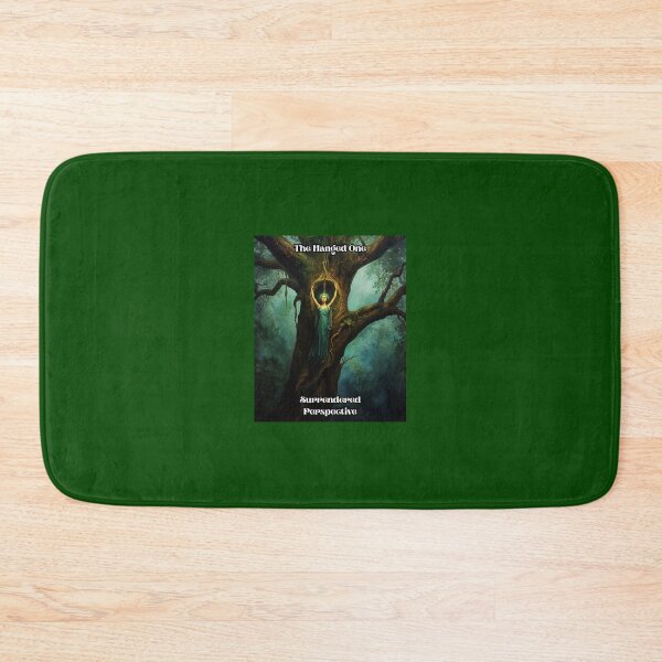 Item preview, The Hanged One - Tarot Card from Wildwood Green Witch Tarot Deck  designed and sold by Earth Nature Creations.