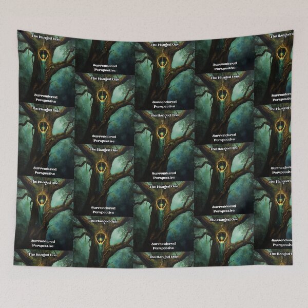 Item preview, The Hanged One - Tarot Card from Wildwood Green Witch Tarot Deck  designed and sold by Earth Nature Creations.