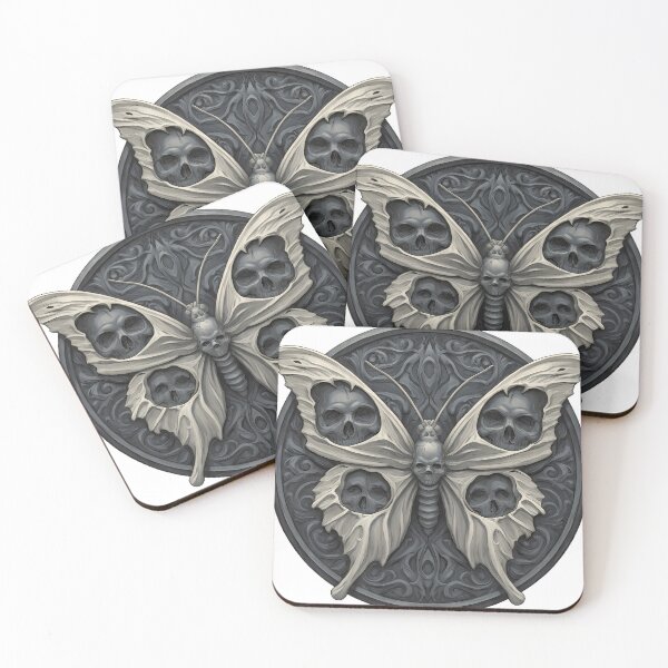 Item preview, Gothic Butterfly Medallion designed and sold by IllumeInk.