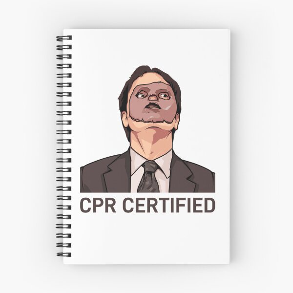 Item preview, Dwight Schrute CPR Meme Graphic Poster Design Today designed and sold by SarmosaVassa.