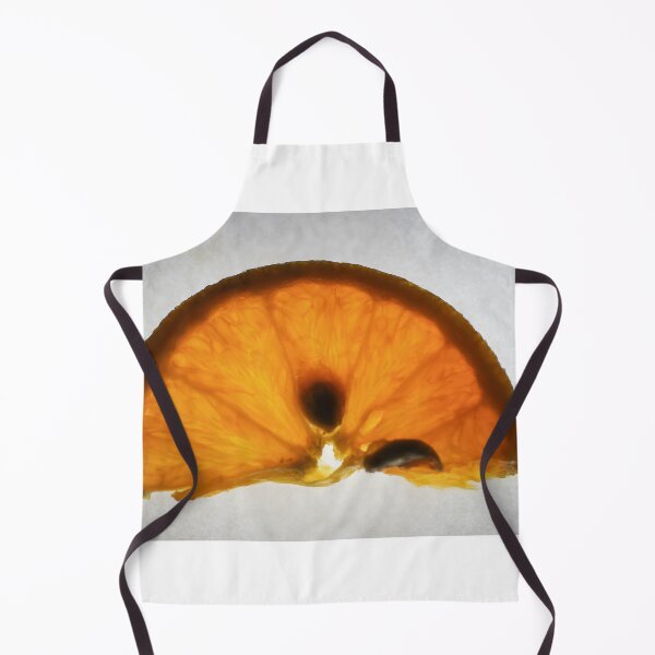 Item preview, Backlit Orange Slice Macro Close-Up Showing Translucent Citrus Flesh, Seeds and Textured Peel designed and sold by Nmallia.