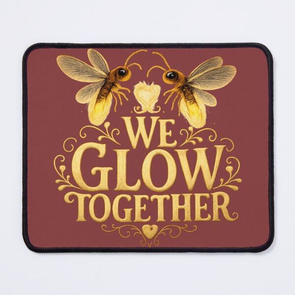 Item preview, We Grow Together, Romantic Healing Love Aesthetic Design designed and sold by JagrDesigns.