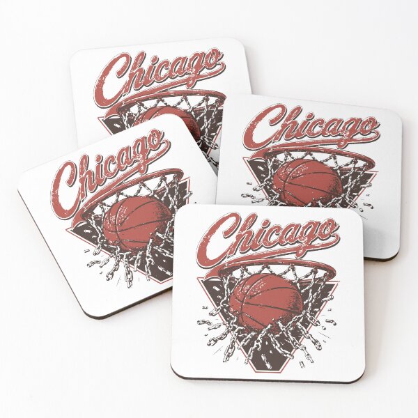 Item preview, Chicago Retro Basketball Broken Chain Hoop designed and sold by FlashCraft Design.
