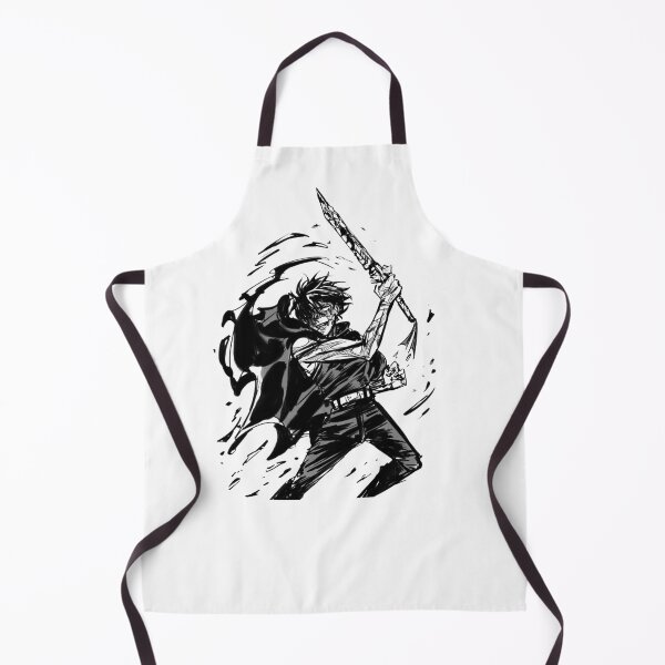 Item preview, Zero Cursed Energy Female Warrior Wearing Hooded Cloak Charging Forward designed and sold by JohnnyFive8.