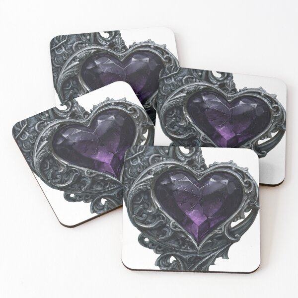 Item preview, Gothic Amethyst Amulet designed and sold by IllumeInk.
