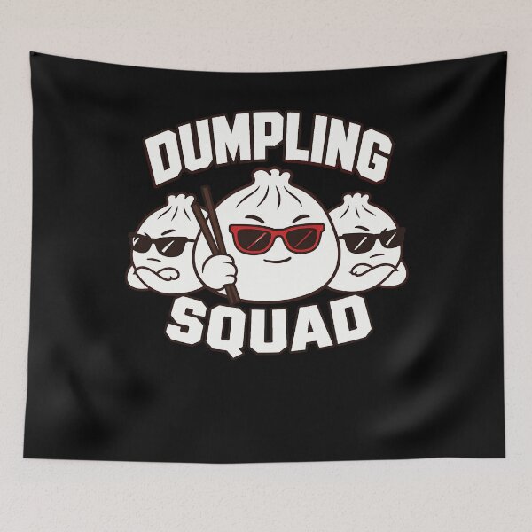 Item preview, Dumpling Squad Funny Dumplings Lover Kids Toddler Youth asian food humor designed and sold by clothesy7.