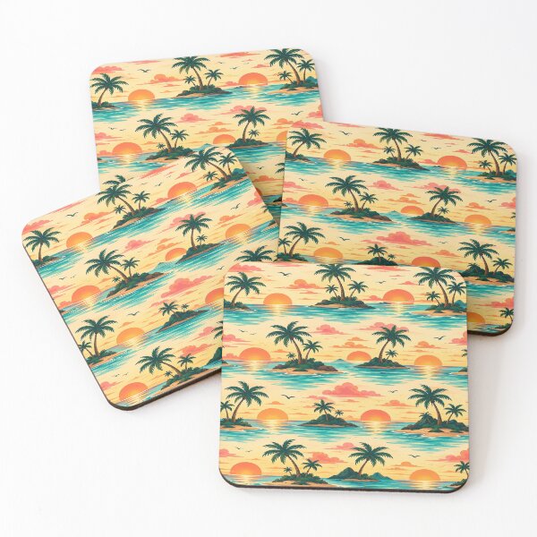 Item preview, Palms and sunset designed and sold by Dustfairy9876.