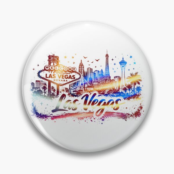 Item preview, Las Vegas Skyline Neon Desert City Aesthetic Design designed and sold by CleanDecor.