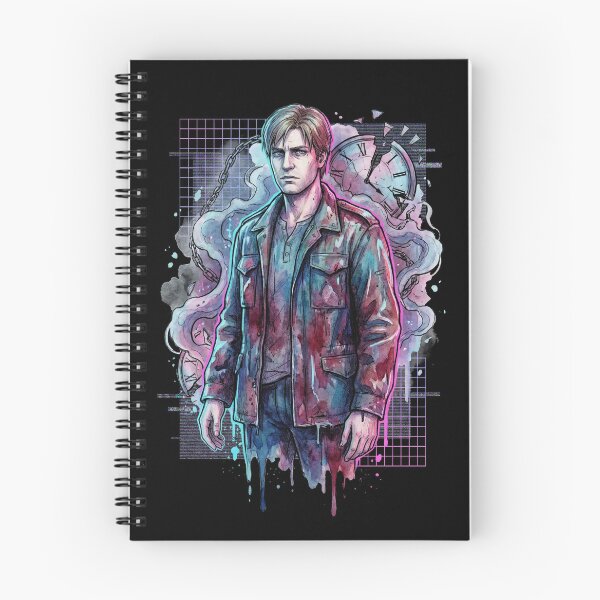 Aperçu de l'œuvre James Sunderland Vaporwave – Mary Letter Neon Nightmare créée et vendue par Senpaiwaves.