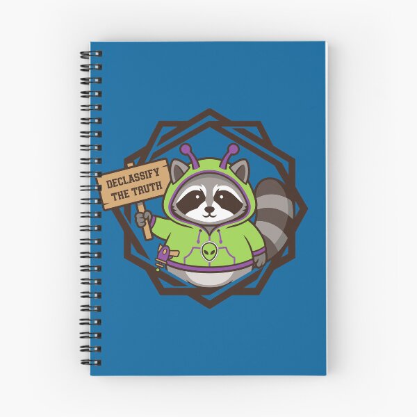 Item preview, Galactic Trash Panda: The Disclosure Demand | Alien Truthseeker designed and sold by ZUMERI.