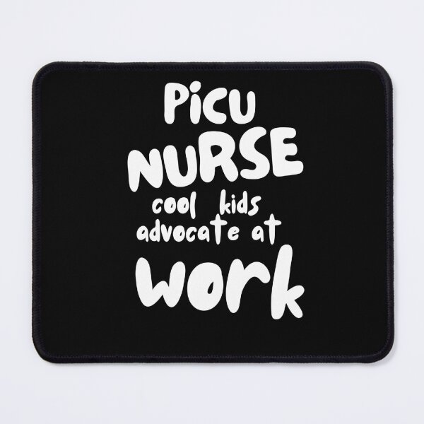 Item preview, PICU Nurse Cool Kids Advocate at Work Shirt | Pediatric ICU Nurse White Tee | Nurse Gift Design designed and sold by medoutfits.