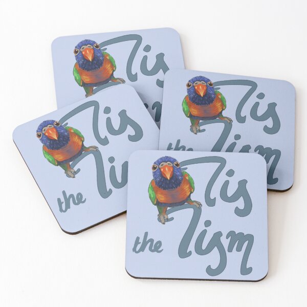 Item preview, Tis the Tism - Autism Lorikeet Fun! designed and sold by pealypi.