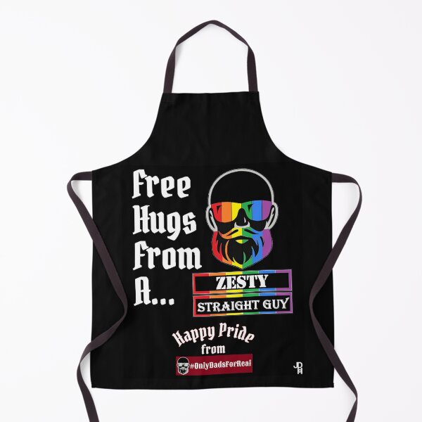 Item preview, Free Hugs Zesty Straight Guy (Black) *More Colors Available in Collection designed and sold by OnlyDadsForReal.