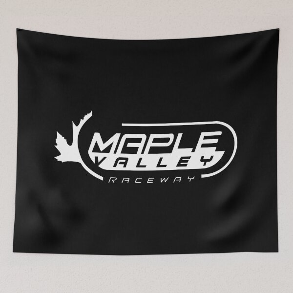 Item preview, Maple Valley Raceway Logo (White Version) designed and sold by HbFdesign.