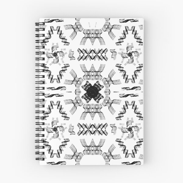 Item preview, black multiple line seamless pattern designed and sold by thesalynn.
