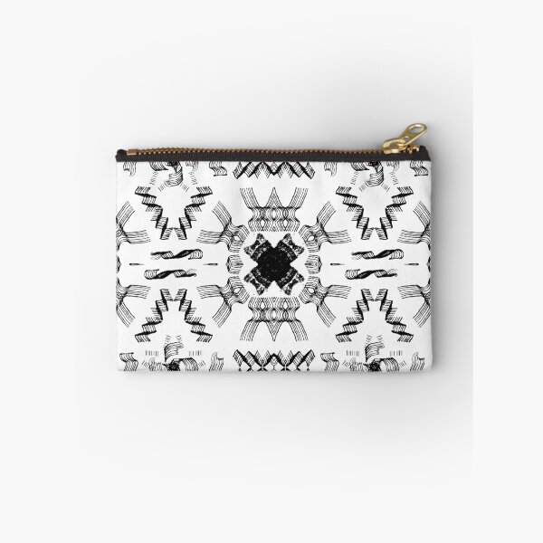 Item preview, black multiple line seamless pattern designed and sold by thesalynn.