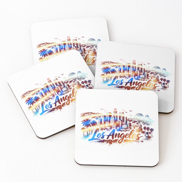 Item preview, Los Angeles Skyline California Urban Aesthetic Design designed and sold by CleanDecor.
