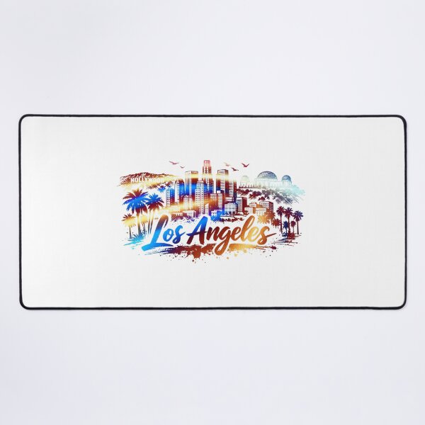 Item preview, Los Angeles Skyline California Urban Aesthetic Design designed and sold by CleanDecor.