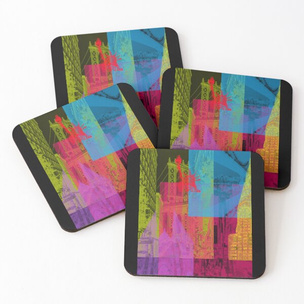 Item preview, Neon Urban Chaos Collage designed and sold by Artsbypbs5.