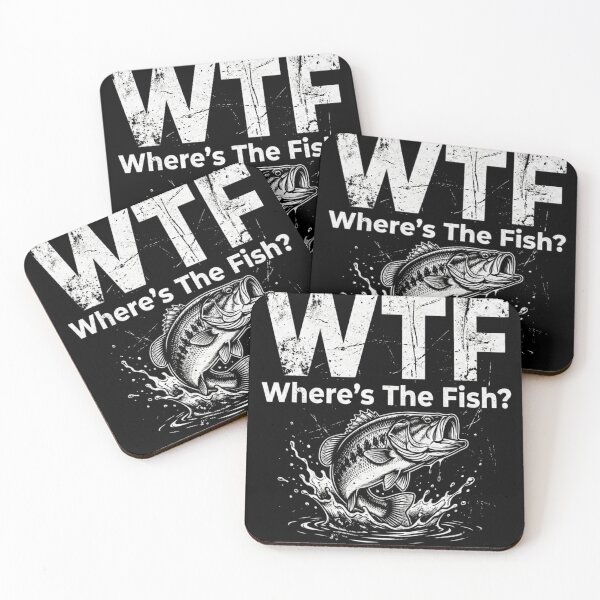 Artikelvorschau, WTF Wo ist der Fisch? Lustiges Angler-Shirt – Urkomisches Geschenk für Angler (Männer) entworfen und verkauft von Alexis Art Collection.