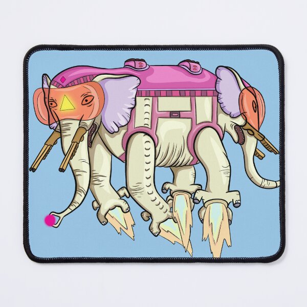 Item preview, The Ancient Psychic Tandem War Elephant designed and sold by BrieArt.