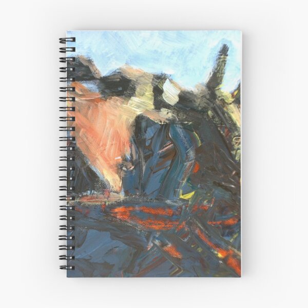 Item preview, In the old courtyard - abstract painting designed and sold by JerzyCzechon.